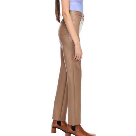 Aritzia WIlfred Melina High-waisted Vegan Leather Pants - Picture 2 of 8